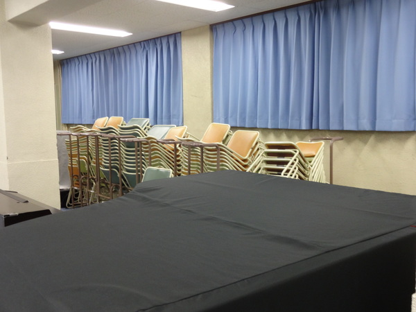1.5倍ひだの２つ山仕様での縫製
