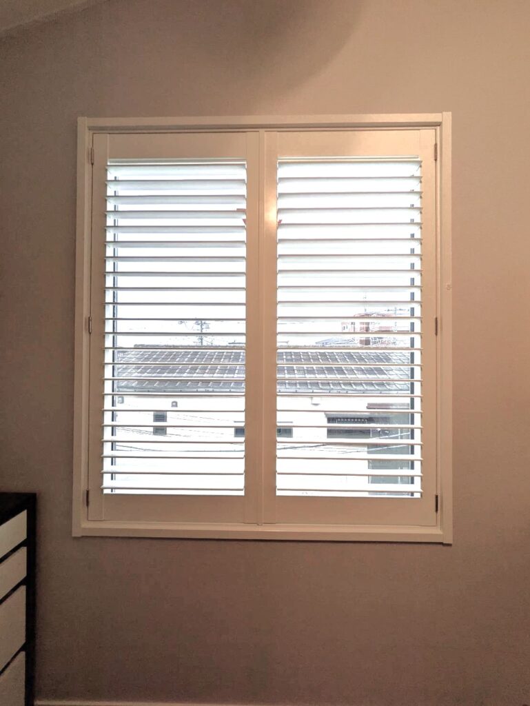 ノーマンウッドシャッター施工例