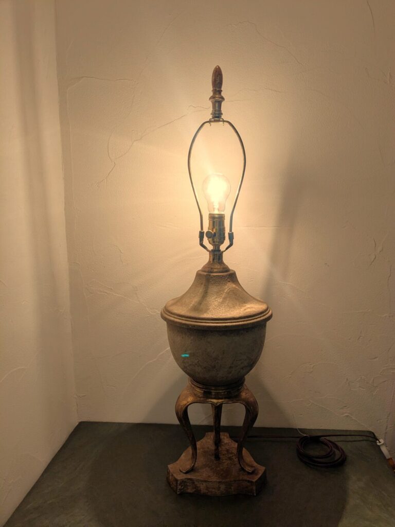 スタンド修理 配線交換