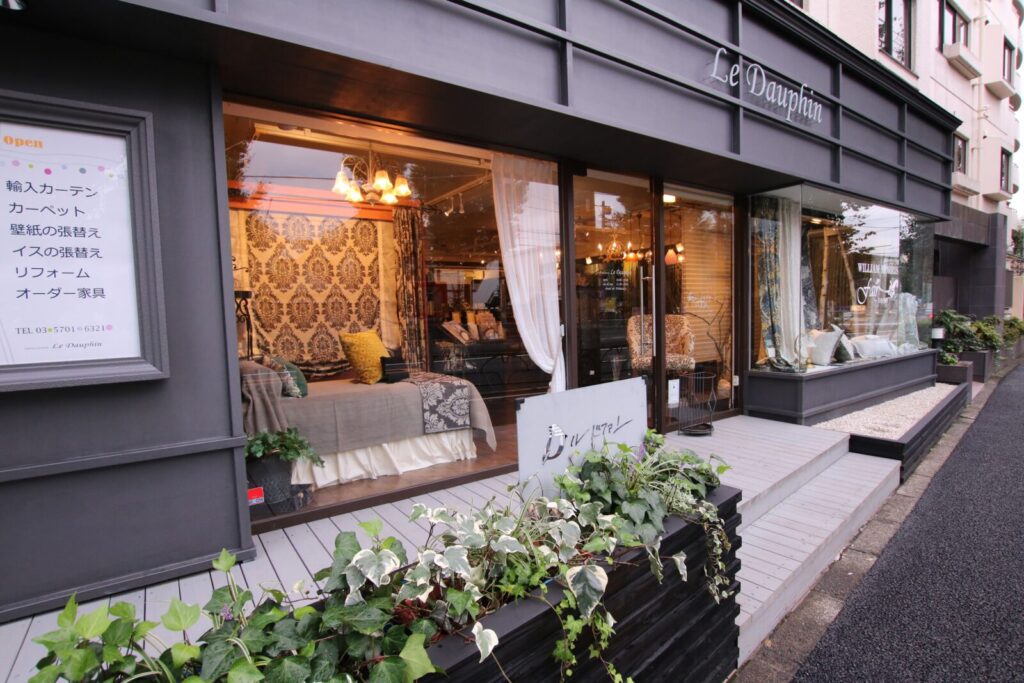 自由が丘 ルドファン インテリアショップ